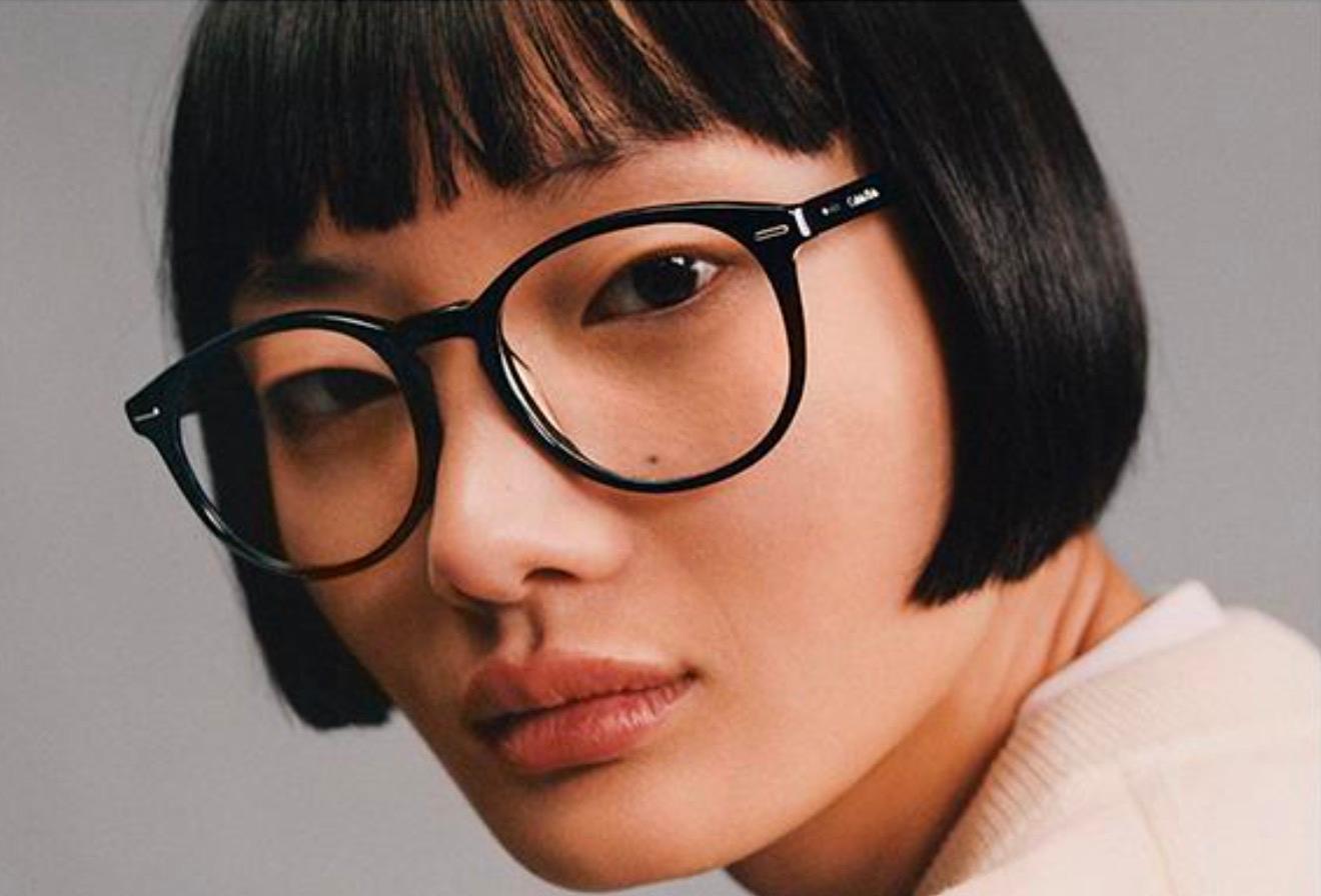 Calvin klein round outlet eyeglasses